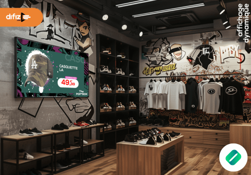 Affichage-dynamique-point-de-vente-Difiz-La-Reunion-Telecom